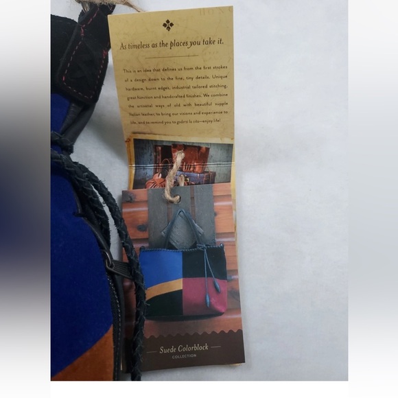 Patricia Nash Vibrant Suede Crossbody Bag Set - Picture 4 of 13